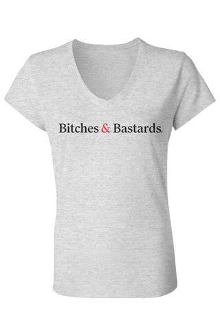 B&B Signature Ladies Jersey V-Neck T-Shirt