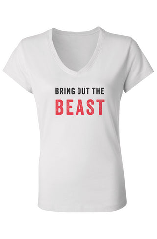 Beast Ladies Jersey V-Neck Tee