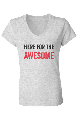 Awesome Women's V-Neck Tee