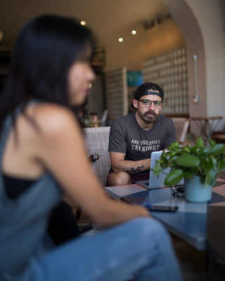 Talking Unisex Crew Tee