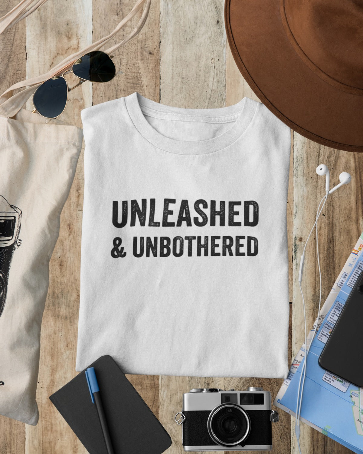 Unleashed Ladies Jersey V-Neck T-Shirt